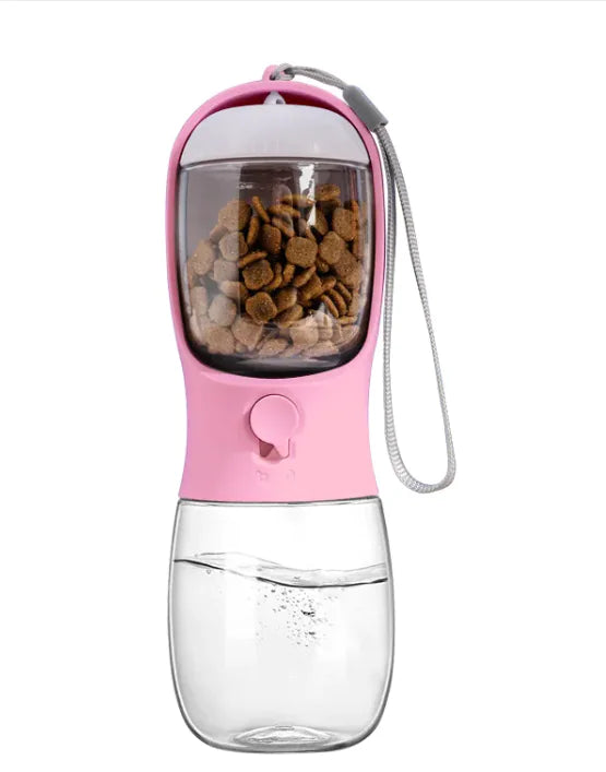 Portable Dog Water and Food Bottle