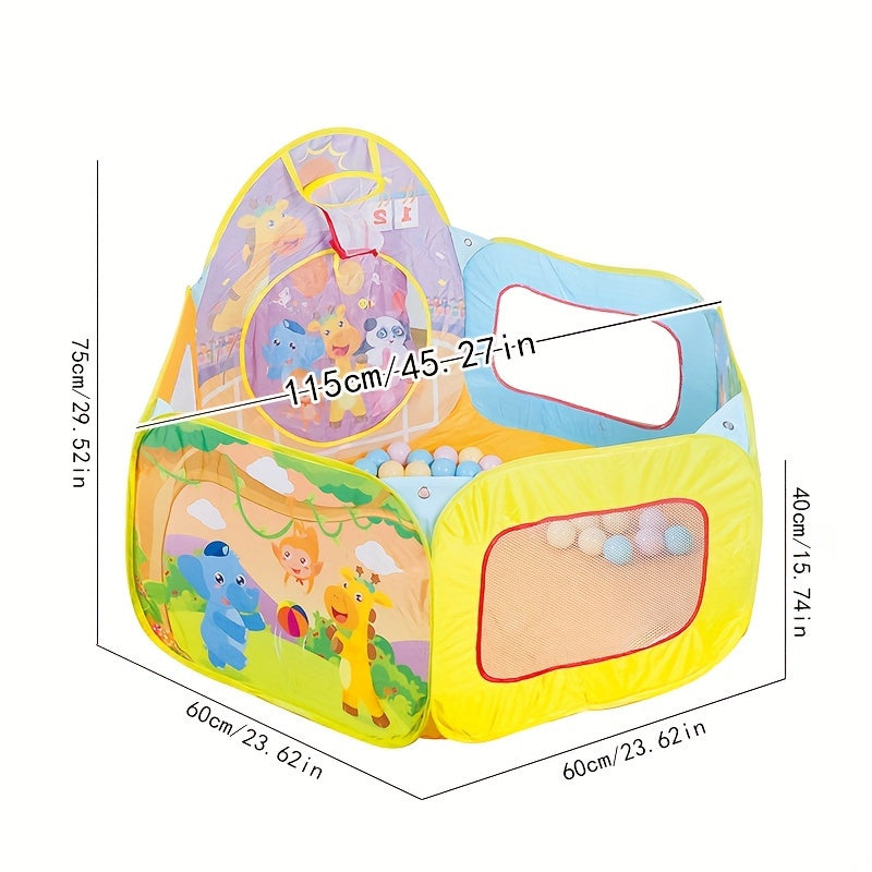 Ocean Ball Pool Playpen Tent for Kids-2