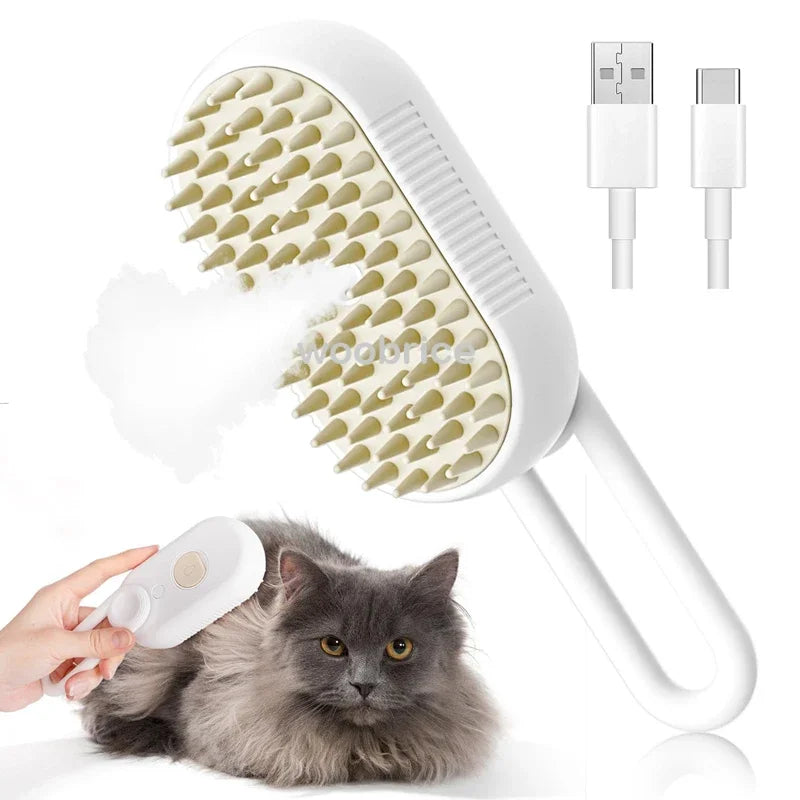 PawfectlyClean™ Steam & Shine Brush 🐾