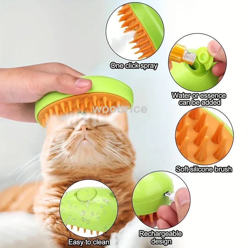 PawfectlyClean™ Steam & Shine Brush 🐾